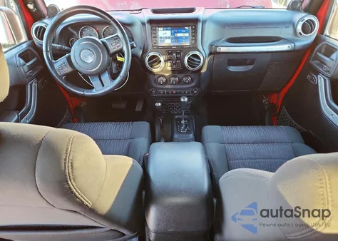 2012 Jeep Wrangler Unlimited Rubicon z USA, uszkodzony, nr VIN 1C4BJWFG0CL231755